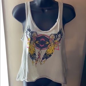 Oversized graphic tank